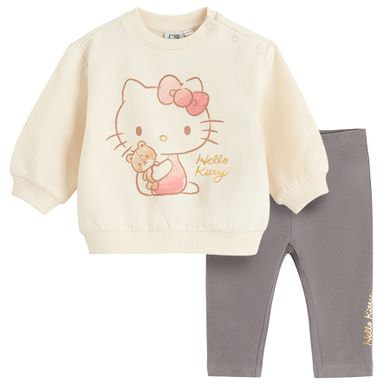Cool Club, Set pentru fete, Bluza oversize, Colanti, mix, imprimeu Hello Kitty