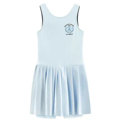 Cool Club, Set pentru fete, Rochie fara maneci, Pantaloni scurti, albastru