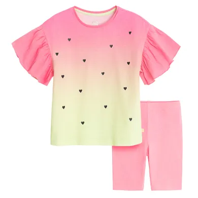 Cool Club, Set pentru fete, Tricou, Colanti scurti, mix