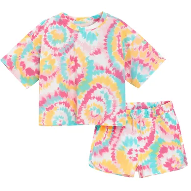 Cool Club, Set pentru fete, Tricou, Pantaloni scurti, mix