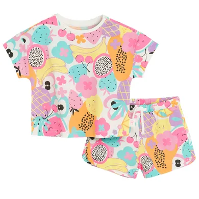 Cool Club, Set pentru fete, Tricou, Pantaloni scurti, mix