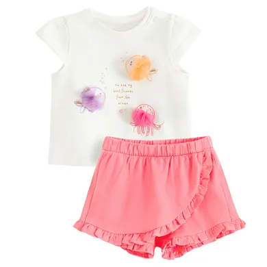Cool Club, Set pentru fete, Tricou, Pantaloni scurti, mix