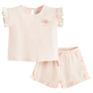 Cool Club, Set pentru fete, Tricou, Pantaloni scurti, roz