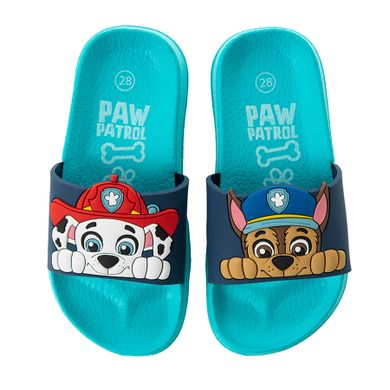 Cool Club, Slapi pentru baieti, albastru, imprimeu Paw Patrol