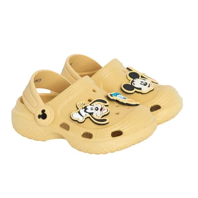 Cool Club, Slapi pentru baieti, galben, imprimeu Mickey Mouse