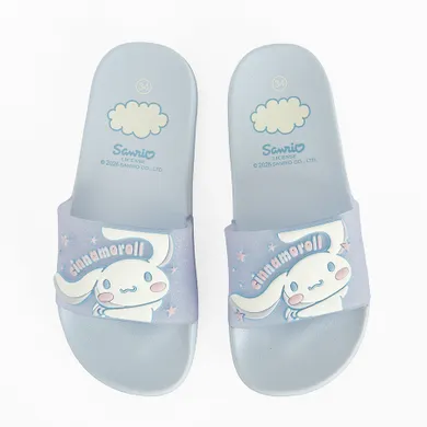 Cool Club, Slapi pentru fete, albastru, imprimeu Hello Kitty and Friends