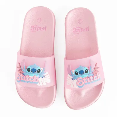 Cool Club, Slapi pentru fete, roz, imprimeu Lilo si Stitch
