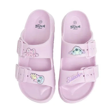 Cool Club, Slapi pentru fete, roz, imprimeu Lilo si Stitch