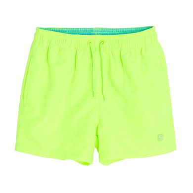Cool Club, Sorturi de baie pentru baieti, UV 50, galben fluo