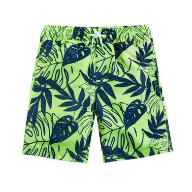 Cool Club, Sorturi de baie pentru baieti, verde lime