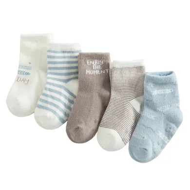 Cool Club, Sosete antiderapante pentru baieti, mix, set, 5 buc.