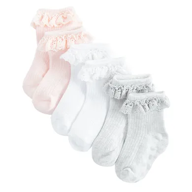 Cool Club, Sosete antiderapante pentru fete, mix, set, 3 buc.