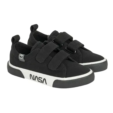 Cool Club, Tenisi pentru baieti, negru, imprimeu NASA