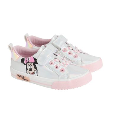Cool Club, Tenisi pentru fete, alb, imprimeu Minnie Mouse