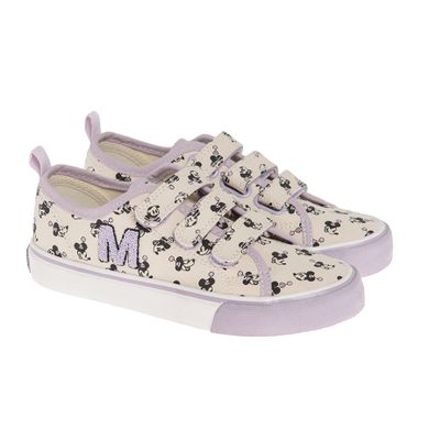 Cool Club, Tenisi pentru fete, bej, imprimeu Minnie Mouse