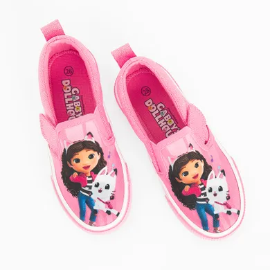 Cool Club, Tenisi pentru fete, slip on, roz, imprimeu Gabby's Dollhouse