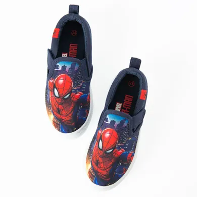 Cool Club, Tenisi tip slip on pentru baieti, bleumarin, imprimeu Spider-Man