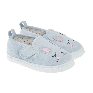 Cool Club, Tenisi tip slip on pentru fete, albastru