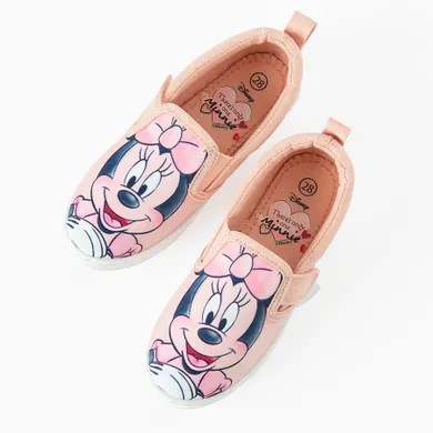 Cool Club, Tenisi tip slip on pentru fete, roz, imprimeu Minnie Mouse