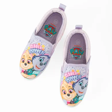 Cool Club, Tenisi tip slip on pentru fete, violet, imprimeu Paw Patrol