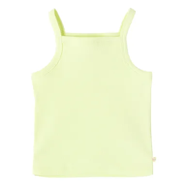 Cool Club, Top pentru fete, din tricot striat, verde lime
