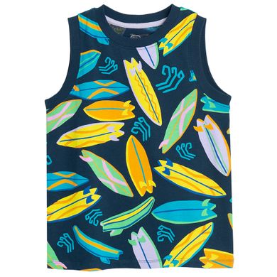 Cool Club, Tricou fara maneci pentru baieti, bleumarin