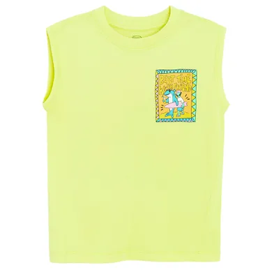 Cool Club, Tricou fara maneci pentru baieti, galben