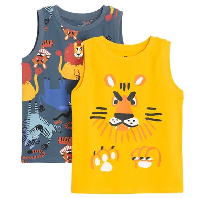 Cool Club, Tricou fara maneci pentru baieti, mix, set, 2 buc.