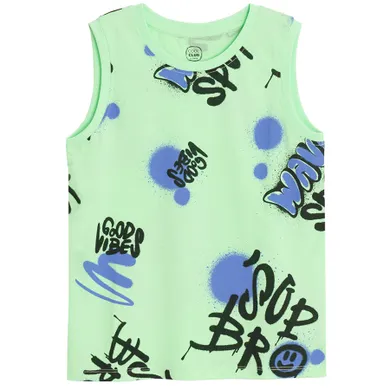 Cool Club, Tricou fara maneci pentru baieti, verde