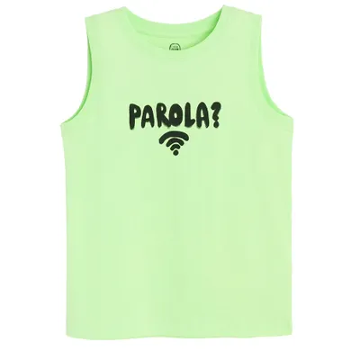 Cool Club, Tricou fara maneci pentru baieti, verde