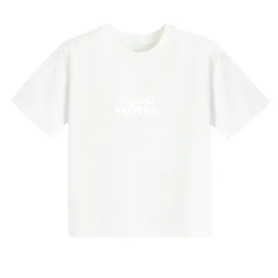 Cool Club, Tricou lejer pentru fete, alb