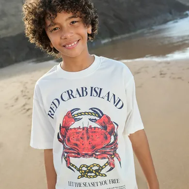 Cool Club, Tricou pentru baieti, alb