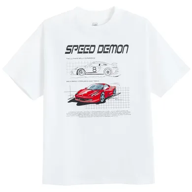 Cool Club, Tricou pentru baieti, alb