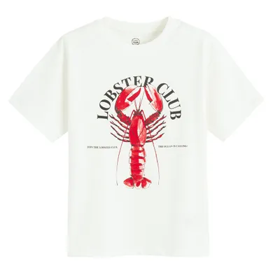 Cool Club, Tricou pentru baieti, alb