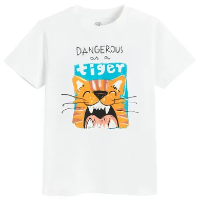 Cool Club, Tricou pentru baieti, alb