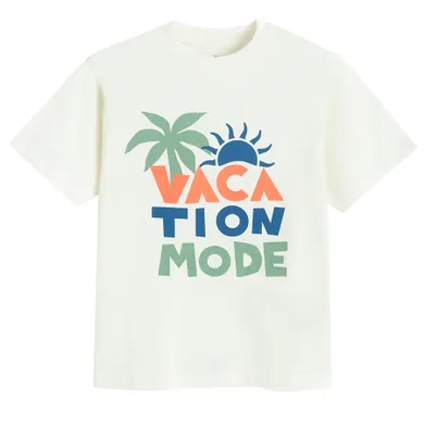 Cool Club, Tricou pentru baieti, alb