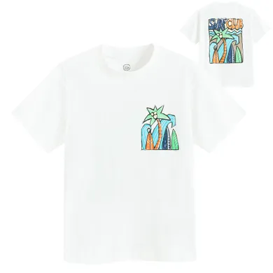 Cool Club, Tricou pentru baieti, alb