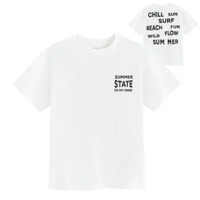 Cool Club, Tricou pentru baieti, alb