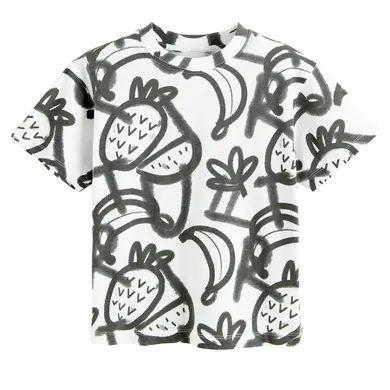 Cool Club, Tricou pentru baieti, alb