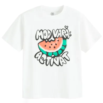 Cool Club, Tricou pentru baieti, alb