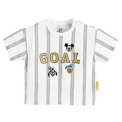 Cool Club, Tricou pentru baieti, alb, imprimeu Mickey Mouse