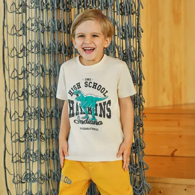 Cool Club, Tricou pentru baieti, bej