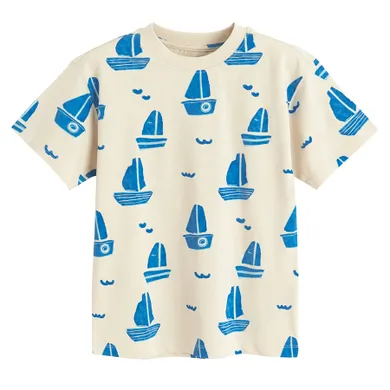 Cool Club, Tricou pentru baieti, bej