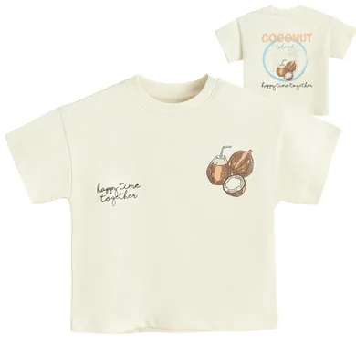 Cool Club, Tricou pentru baieti, bej