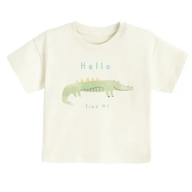 Cool Club, Tricou pentru baieti, bej deschis