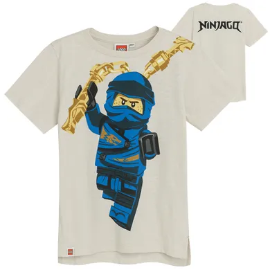 Cool Club, Tricou pentru baieti, bej, LEGO Ninjago