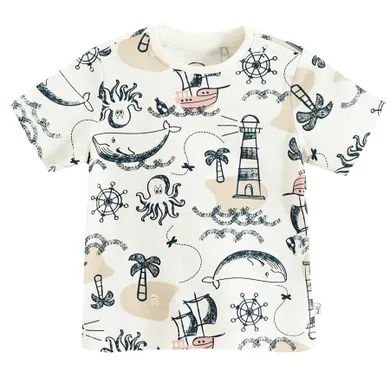 Cool Club, Tricou pentru baieti, ecru