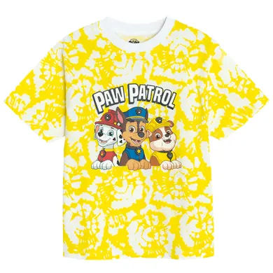Cool Club, Tricou pentru baieti, galben, imprimeu Paw Patrol