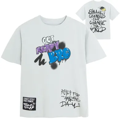 Cool Club, Tricou pentru baieti, gri