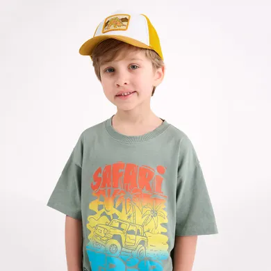 Cool Club, Tricou pentru baieti, kaki